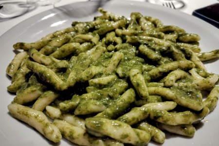  TROFIE AL PESTO GENOVÉS 