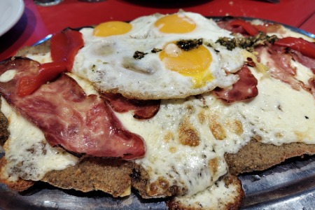  MILANESA DE TERNERA SUPER BODEGÓN  PARA COMPARTIR